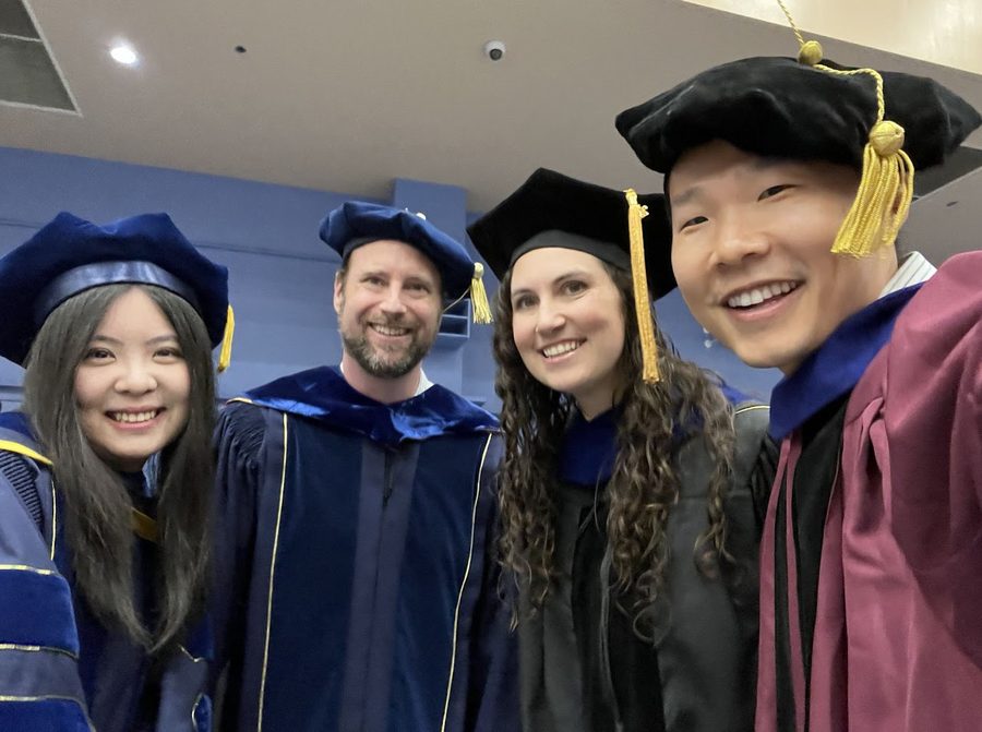 Alyssa and Ziyi receive their PhDs