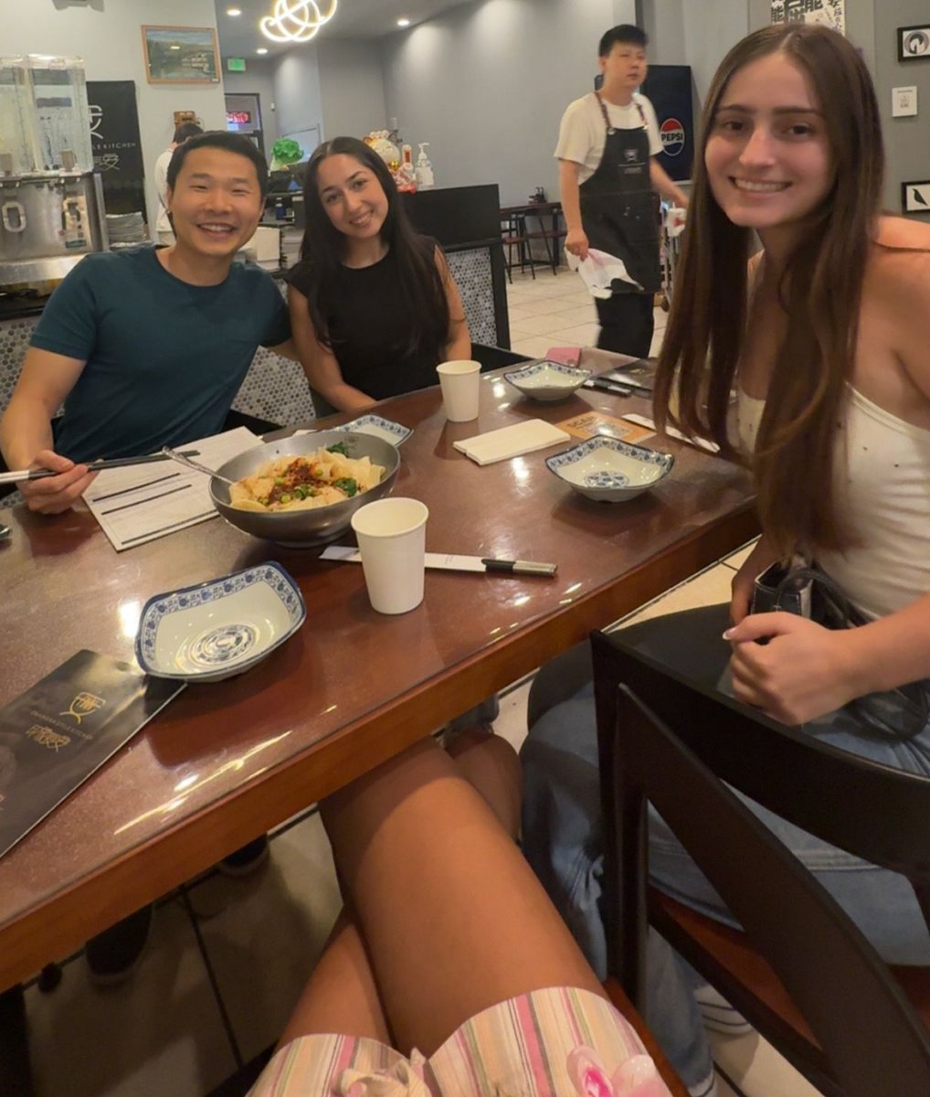 BEDLab members at dinner at Changan Kitchen
