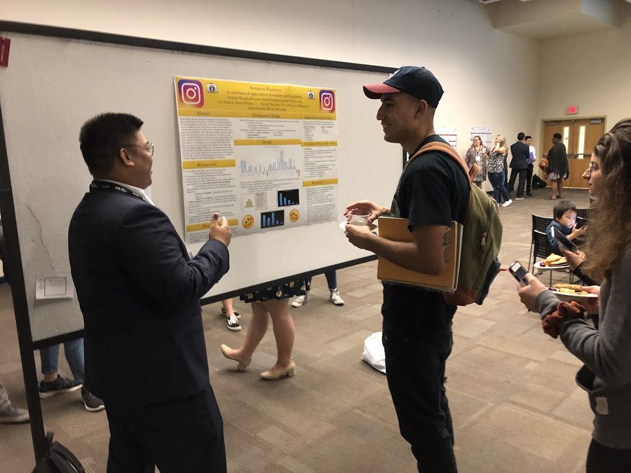 First ever BEDLab poster presentation by Gabriel Morada