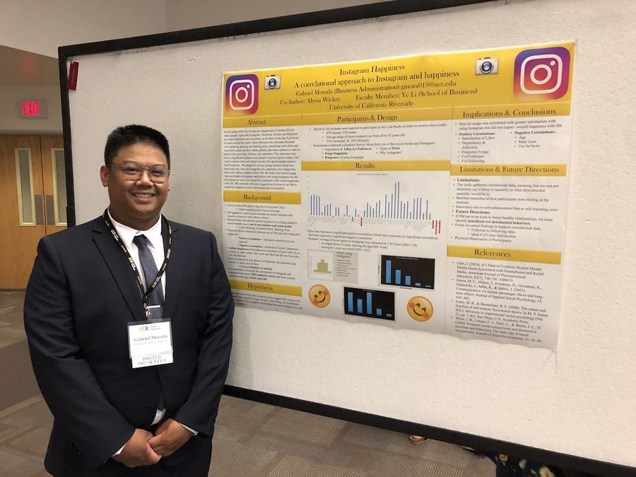 First ever BEDLab poster presentation by Gabriel Morada