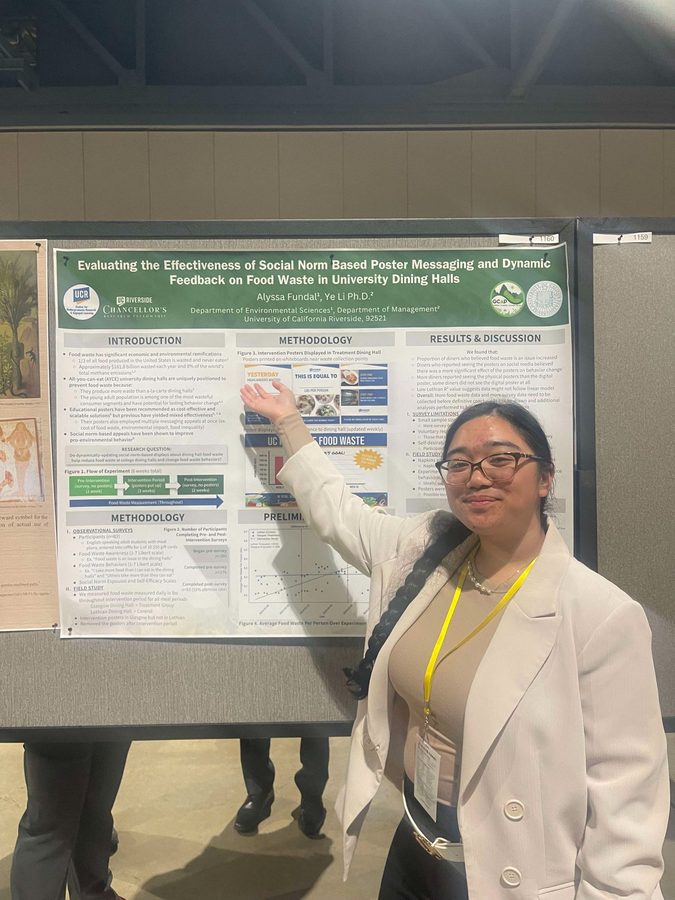 Iva, Alyssa, and Shreya present at NCUR photo 3